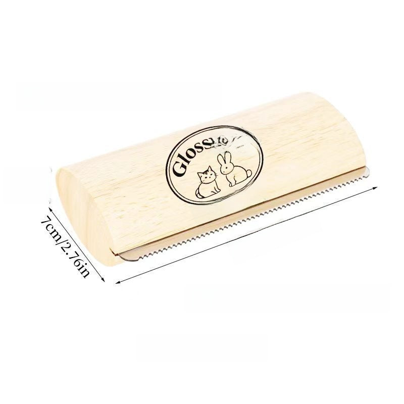 Wooden Pet Hair Removal Comb for Cats and Dogs