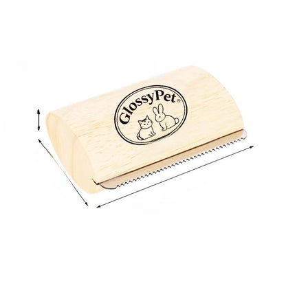 Wooden Pet Hair Removal Comb for Cats and Dogs