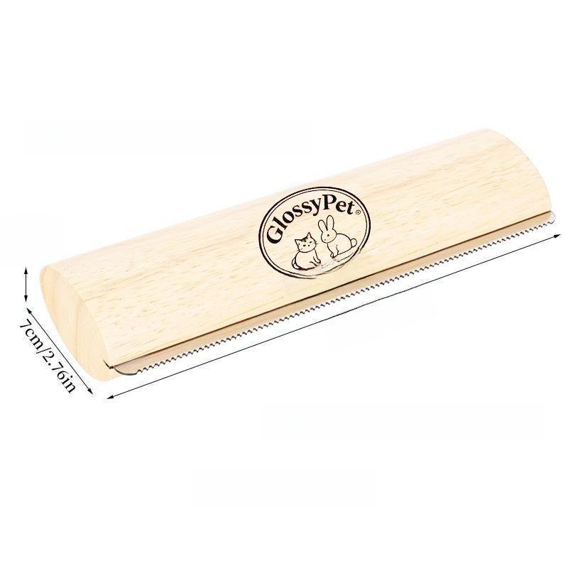 Wooden Pet Hair Removal Comb for Cats and Dogs