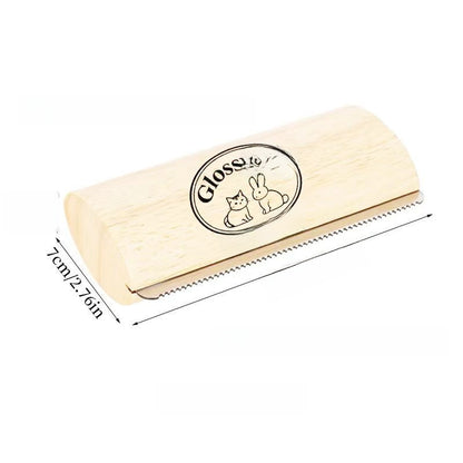 Wooden Pet Hair Removal Comb for Cats and Dogs