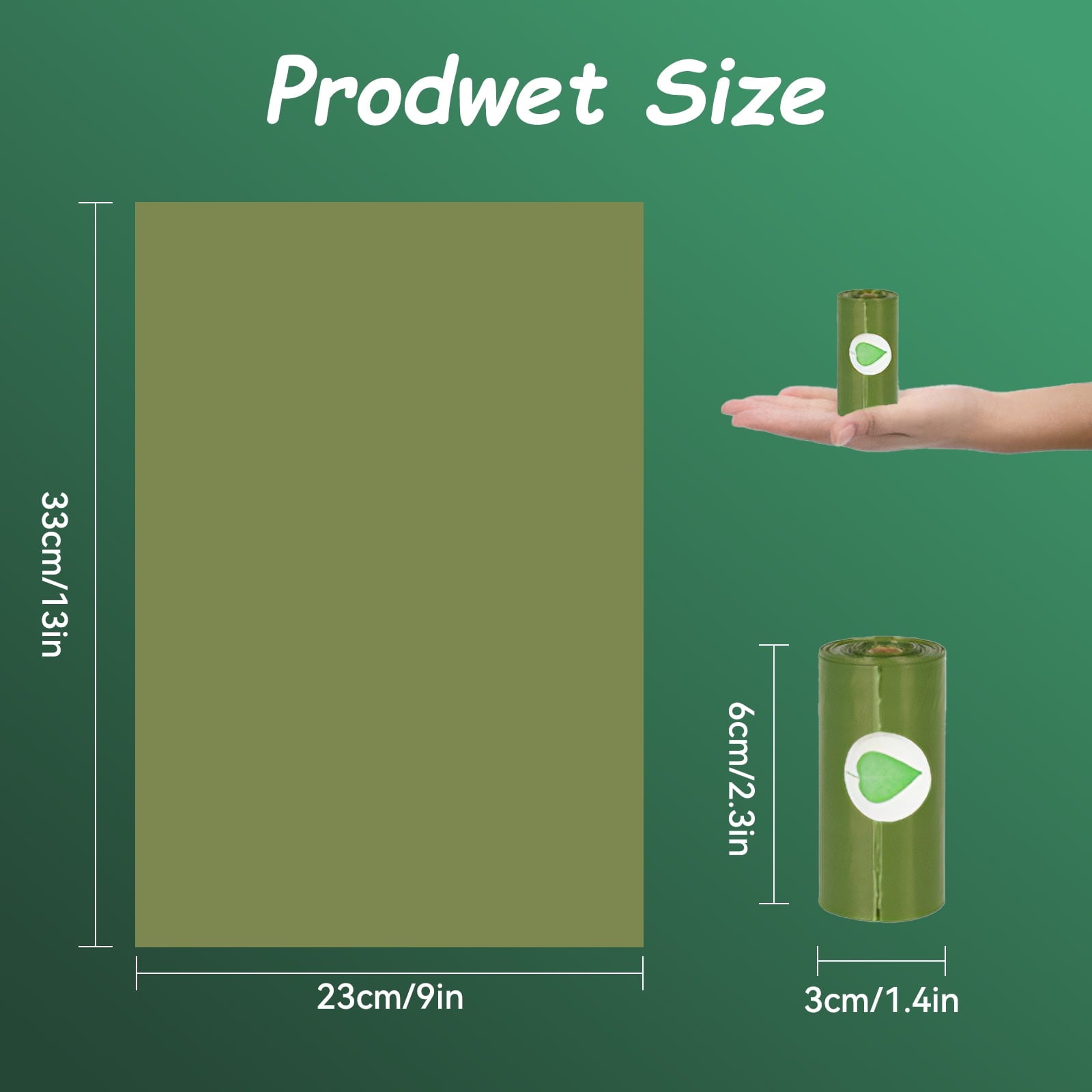 Eco-Friendly Dog Poop Bags - 300 Biodegradable Rolls with Lavender Scent, Leak-Proof and Extra Strong for All Dog Sizes