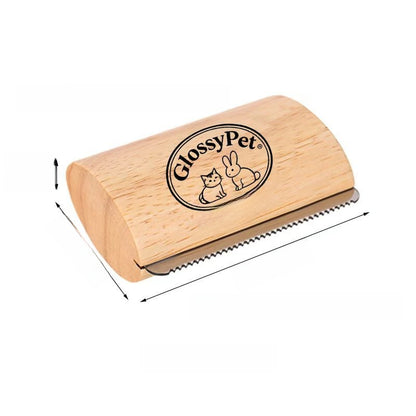 Wooden Pet Hair Removal Comb for Cats and Dogs
