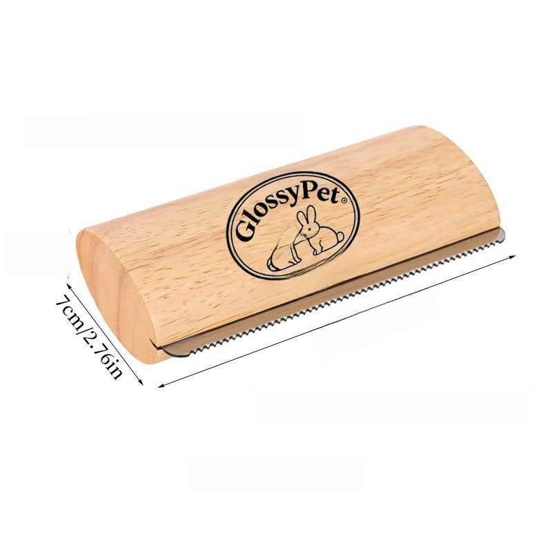 Wooden Pet Hair Removal Comb for Cats and Dogs